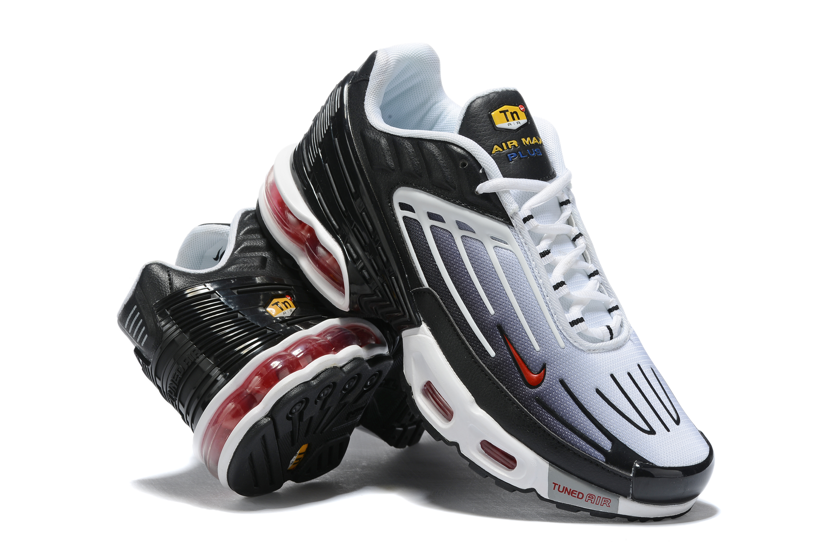 Men Nike Air Max TN Plus White Grey Black Red
